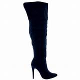 Ladies Knee High Heeled Boots Images