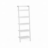 Images of White Leaning Shelves