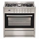 Images of Gas Stovetop And Electric Oven