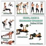 Exercise Routine Upper Body Images
