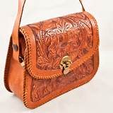 Pictures of Vintage Tooled Leather Purse