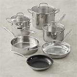 Pictures of Cuisinart Stainless Steel Pot Set