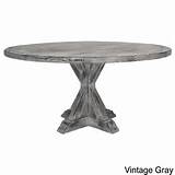 Grey Reclaimed Wood Dining Table Pictures