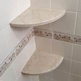 How To Install Corner Shelves In Tiled Shower
