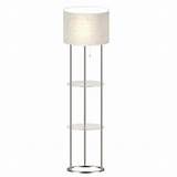 Floor Lamps With Shelves Brown Pictures
