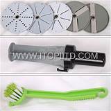 Pictures of Electric Spiral Vegetable Cutter