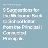 Back To School Night Ideas For Principals Pictures