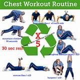 Photos of Upper Chest Home Workouts