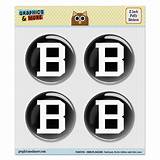 Letter B Stickers