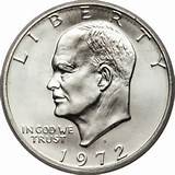 Photos of Eisenhower Dollar Silver Value