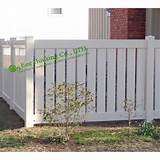 Photos of Semi Privacy Vinyl Fencing