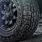Pictures of Aggressive Tread Truck Tires