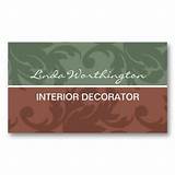 Pictures of Decorating Business Cards