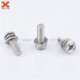 Stainless Steel Sems Screws Images