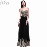 Cheap Black Evening Gowns Images