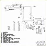 Screen Sliding Door Parts