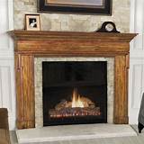 Pictures of Wooden Mantel Shelf