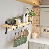 Photos of Kitchen Shelf With Pot Rack
