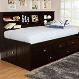 Twin Bed With Trundle And Storage Drawers Images