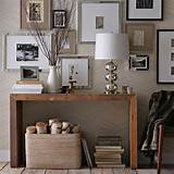 Images of Decorating Hallway Table