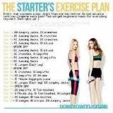Beginning Exercise Routines Pictures