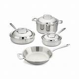 Photos of All Clad 7 Piece Stainless Steel Cookware Set