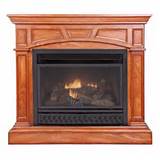 Gas Log Mantel Fireplace Images