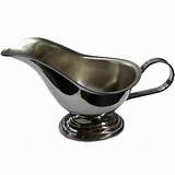 Pictures of Stainless Gravy Boat
