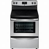 Stainless Electric Range Images