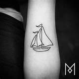 Small Boat Tattoo Pictures