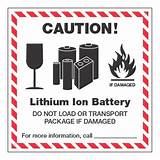 Lithium Ion Battery Sticker Images
