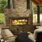 Outdoor Gas Log Fireplace Kits Photos