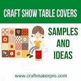 Craft Show Table Covers