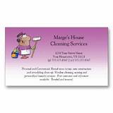 Photos of Housekeeping Business Cards Templates Free