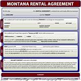 Montana Residential Lease Agreement Pictures