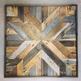 Images of Art On Reclaimed Wood