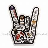 Classic Rock Band Stickers Images