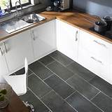Pictures of Tile Floor Kitchen White Cabinets