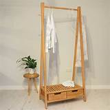 Photos of Wooden A Frame Clothes Rack