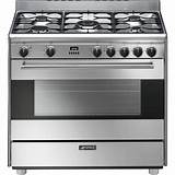 Pictures of Smeg 36 Inch Gas Range