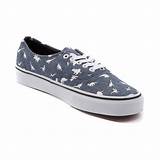 Images of Vans Authentic Chambray Dinos Skate Shoe