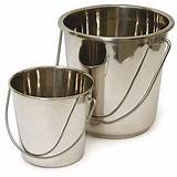 Pictures of 2 Quart Stainless Steel Pail