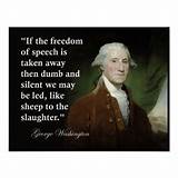 George Washington Liberty Quotes