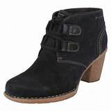 Clarks Ladies Suede Ankle Boots