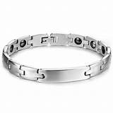 Images of Engraved Stainless Steel Bracelets