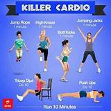 Pictures of Cardio Workout Exercises