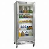 Glass Front Commercial Refrigerator