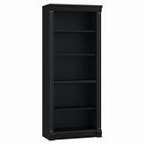 Black Bookcase 5 Shelf Pictures