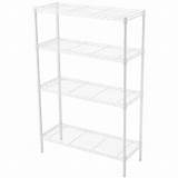 White Wire Shelves Home Depot