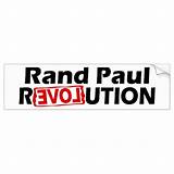 Pictures of Rand Paul Bumper Sticker